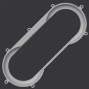 Ford FULL DIGITAL IPC frame LCD licznik zegary ramka wersja_1