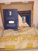 Złota Koszulka Lecha Poznań IV Komplet (Leo Bengtsson)