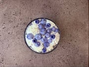 ŚWIECA SOJOWA 100% EKO NA PREZENT BORÓWKOWA PIANKA