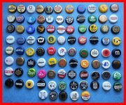 KAPSLE OD PIWA - ZESTAW - 98 SZTUK