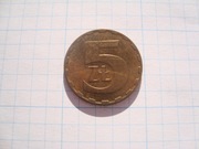 Polska moneta 5 zł złotych 1987