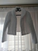 Ślubne białe bolerko 