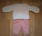 Zestaw "Swobodny" komplet ubranek niemowlęcych roz 62-68 st. bdb