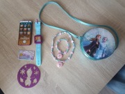 Torebka dziecięca z Krainy Lodu plus akcesoria