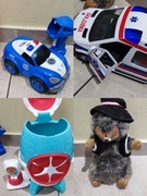 Zabawki zestaw kula hula karetka auto na pilota