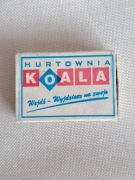 Zapałki kolekcjonerskie reklamowe .