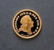 Moneta, Stanisław August Poniatowski's 1766, 2 złota, replika pozłacana