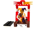 LEGO Castle seria 12 Minifigures Błazen Jester + podium LEGO 7953