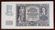 20 zł złotych 1940 r. - seria H 3552598  -  stan 1-