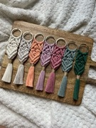 Makramowy brelok - podziękowania wieczór panieński /podziękowanie / makrama