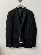 Czarna marynarka jednorzędowa super slim Solaris Jack Jones Premium 46 XS