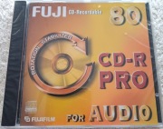 FUJI CD-R - PRO - 80 Min Audio,nowy,folia