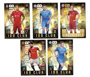 5 KART CLUB 100 TOPPS MATCH ATTAX 2021/22 LEWANDOWSKI DE BRUYNE