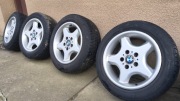 Felgi BMW styling 16 7Jx16H2 et20 wraz z oponami 2014r