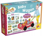 Wózek z grami Baby Wagon Lisciani Carotina