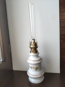 Stara francuska porcelanowa lampa naftowa nr 331