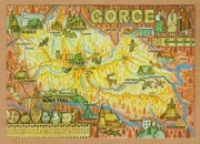 Gorce mapka grafika