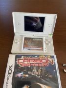 Nintendo DS Lite Polar White | Zestaw 2 Gry | Ładowarka | stan BardzoD