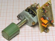 Przełącznik obrotowy 7-pozycji odbiornika radiowego EKD 300 RFT DDR [24]9