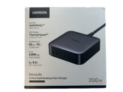 Ładowarka sieciowa UGREEN CD271 200W | 6 portów | GaN II | kabel 2 m