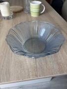 Misa z Huta Szkła Brockwitz niebieski art deco