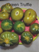 169-Green Truffle. Pomidory kolekcjonerskie.
