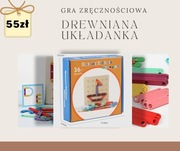 Gra edukacyjna DREWNIANA UKŁADANKA