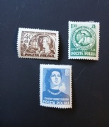 Fi 673-675* czyste, z podlepką. Rok 1953
