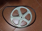 Koło pasowe z pasem do pralki Ariston AWM129