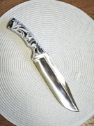 Nóż myśliwski Bowie 66/Sandvik 12C27/59HRC