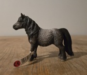 Schleich koń kuc szetlandzki ogier figurka model wycofany z 2009 r