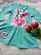 Sukienka króliczek r. 104