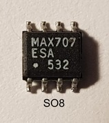 MAX707ESA  Precision supply-voltage monitor 4.65V