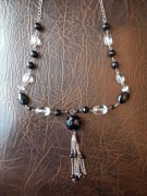 NIETUZINKOWY DŁUGI WISIOR NASZYJNIK GOTH