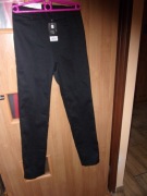 Czarne klasyczne spodnie damskie Esmara 34 nowe