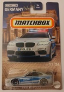 Matchbox BMW M5 POLICE POLIZEI POLICJA STARS OF GERMANY NOWY