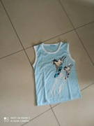 Koszulka T-shirt 122 / 126 cm błękitna