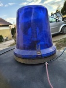 Lampa Kogut ostrzegawczy kolekcjonerski PRL-owski