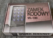 Zamek kodowy pełny metal wandaloodporny