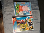 Puzzle maxi i gigant 2+ Trefl Strażak Sam i Świnka Peppa