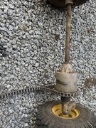 Mechanizm różnicowy zębatka koła wolf garten scooter traktorek kosiarka