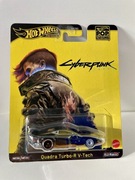 Hot Wheels Premium Quadra Pop Turbo-R V-Tech CYBERPUNK 2077 + protektor