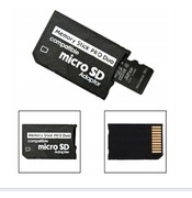 Adapter Produo Pro Duo do micro sd hc do 128gb PSP