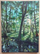 Obraz olejny na płótnie 30 x 40 cm 