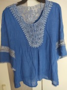 Bawełniana bluzka haft.lato 42/44