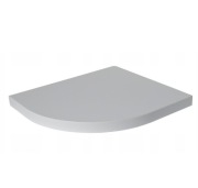 Cooke&Lewis półka narożna połysk biała prawa