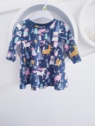 Next sukienka girls ze zwierzątkami girls 6-9 m