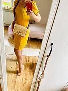 Mango sukienka żółta rozm.S