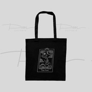 Torba z haftem Fool Tarot, mistyczna torba na karty tarota