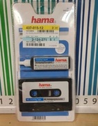 Nowa kaseta czyszczącą głowice w magnetofonach z płynem hama